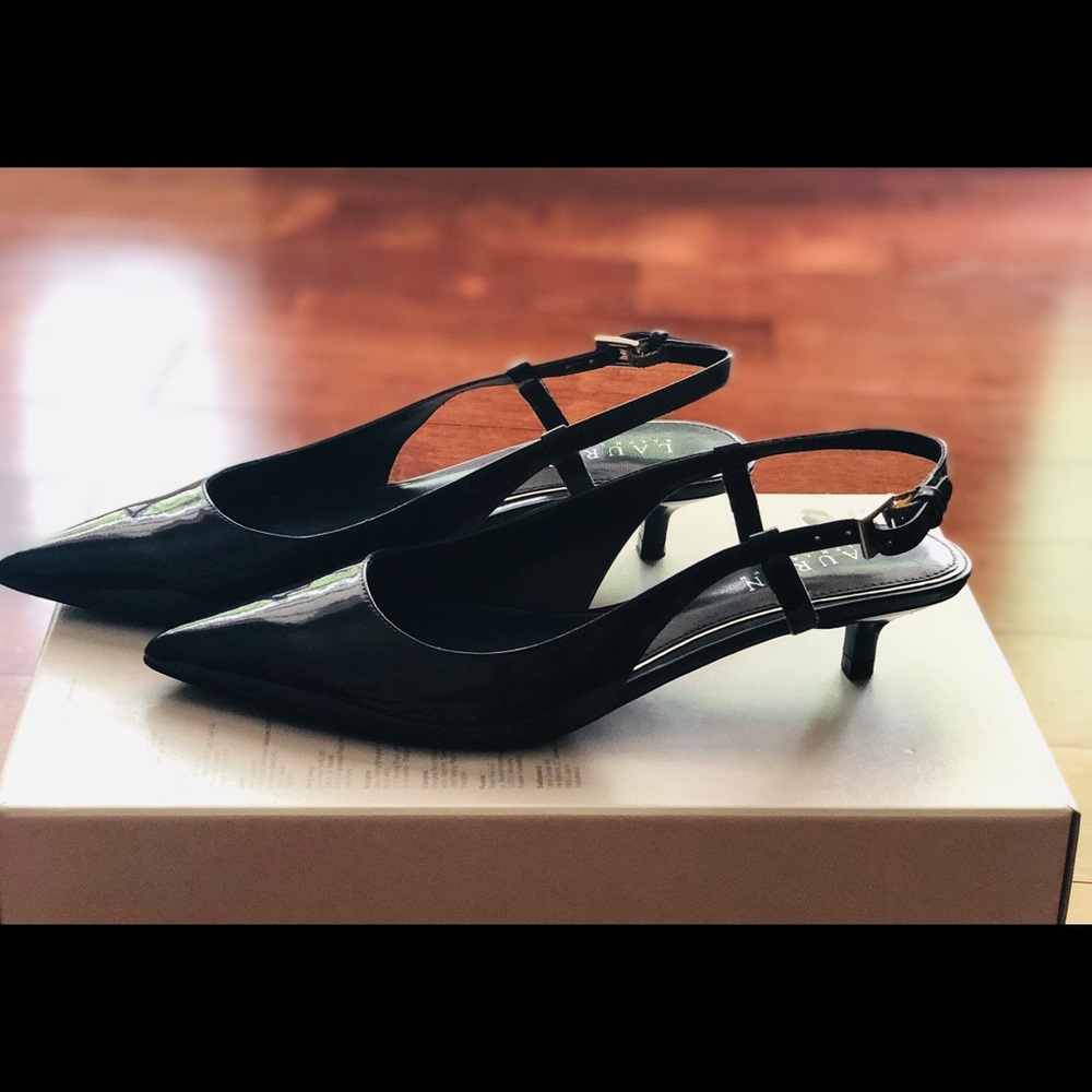 Ralph Lauren Kitten Heel Sandals